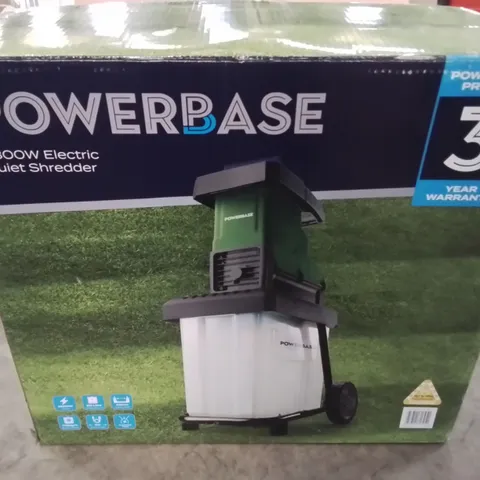 BOXED POWERBASE 2800W ELECTRIC QUIET SHREDDER