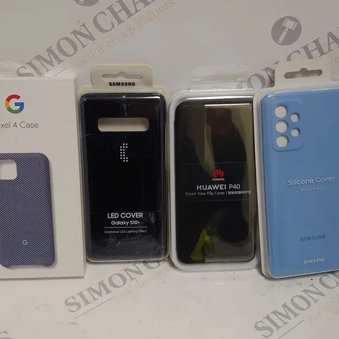 LOT OF 4 ASSORTED PHONE CASES 