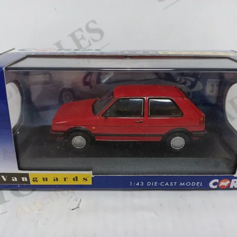 VANGUARDS VOLKSWAGEN GOLF MK 2 GTI RED VA13600