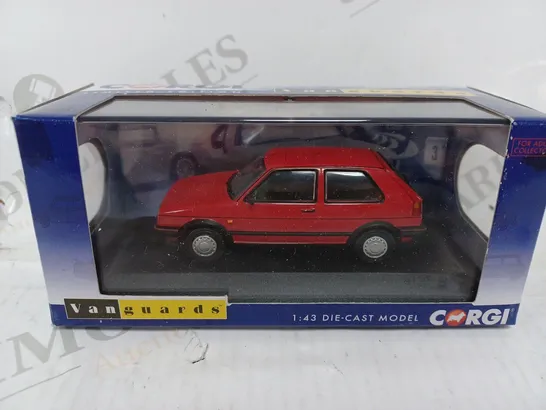 VANGUARDS VOLKSWAGEN GOLF MK 2 GTI RED VA13600