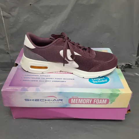 SKECH-AIR BY SKECHERS TRAINERS PURPLE SIZE 6