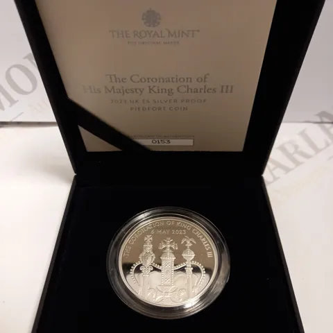 THE ROYAL MINT THE CORONATION OF HIS MAJESTY KING CHARLES III