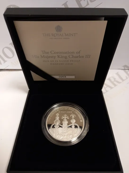 THE ROYAL MINT THE CORONATION OF HIS MAJESTY KING CHARLES III