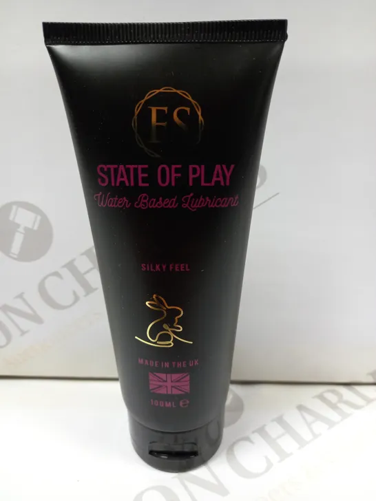 BOX OF 6 BRAND NEW EROTIC STATE STATE OF PLAY LUBRICANTS - 6X100ML