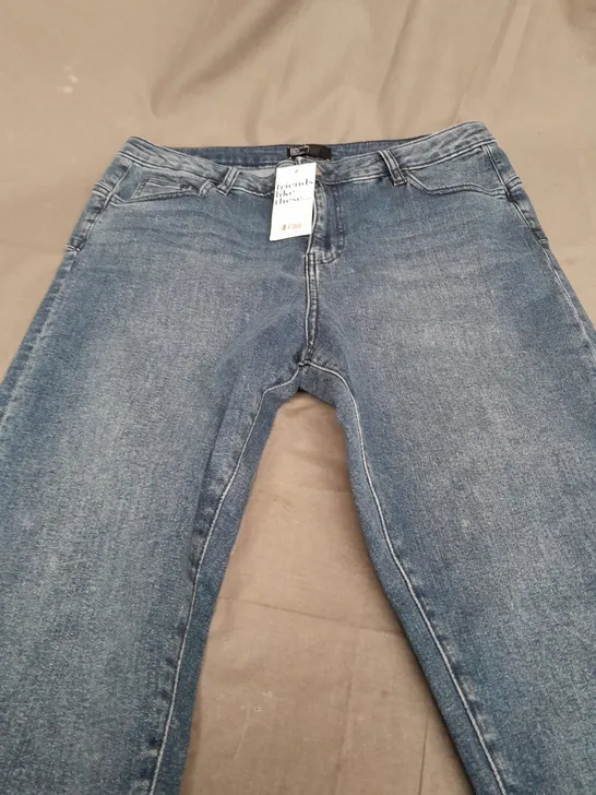 FRIENDS LIKE THESE CONTOUR JEANS IN BLUE - UK 14