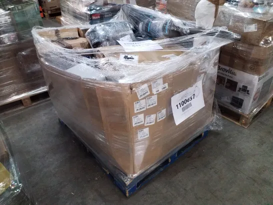 PALLET OF APPROXIMATELY ASSORTED HOUSEHOLD & ELECTRICITY PRODUCTS INCLUDING 