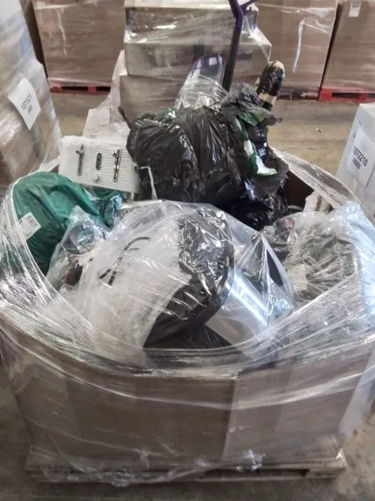 PALLET OF APPROXIMATELY 22 UNPROCESSED RAW RETURN HOUSEHOLD AND ELECTRICAL GOODS TO INCLUDE;