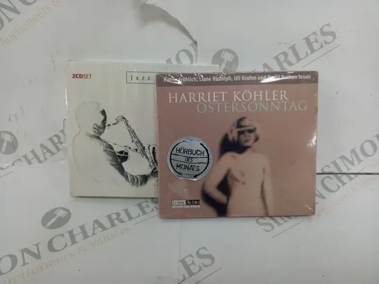 SET OD 2 DVD SETS INCLUDING JAZZ BALLADS L YOUNG AND HARRIET KOHLER OSTERSONNTAG