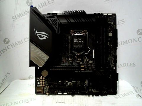 REPUBLIC OF GAMERS STRIX Z490-G GAMING WIFI MOTHERBOARD