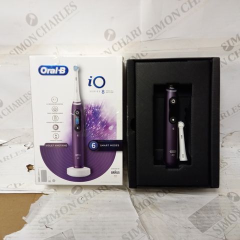 ORAL-B IO8 VIOLET ULTIMATE CLEAN ELECTRIC TOOTHBRUSH