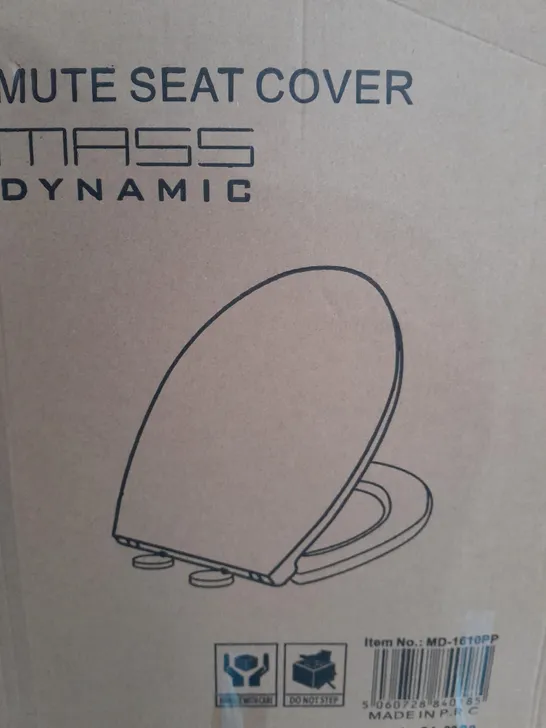 BOXED MUTE TOILET SEAT COVER