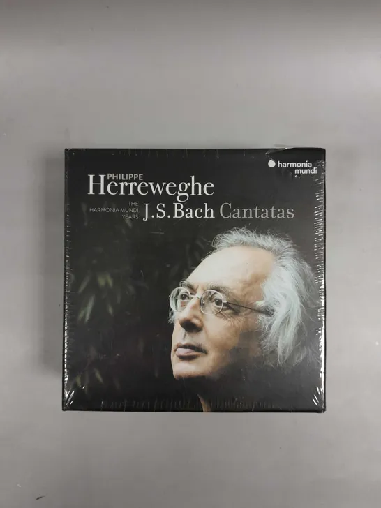 SEALED J.S. BACH CANTATAS THE HARMONIA MUNDI YEARS