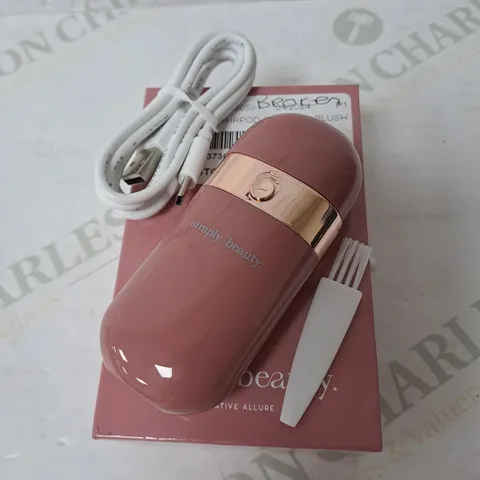 BOXED SIMPLY BEAUTY HAIRPOD DUAL HAIR REMOVER IN PINK