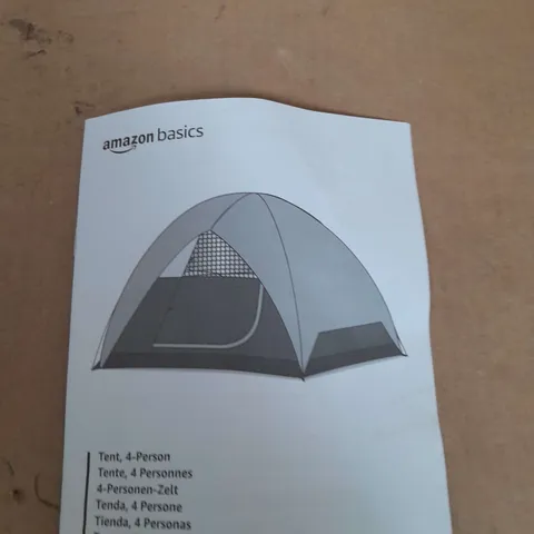 AMAZON BASICS 4 PERSON TENT 