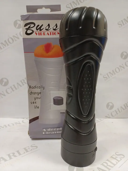 BOXED BUSSY VIBRATION FLESHLIGHT MASTURBATOR 