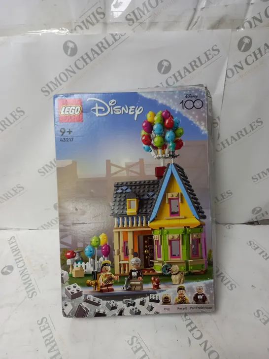 BOXED LEGO DISNEY AND PIXAR ‘UP’ HOUSE BUILDING TOY RRP £47.99