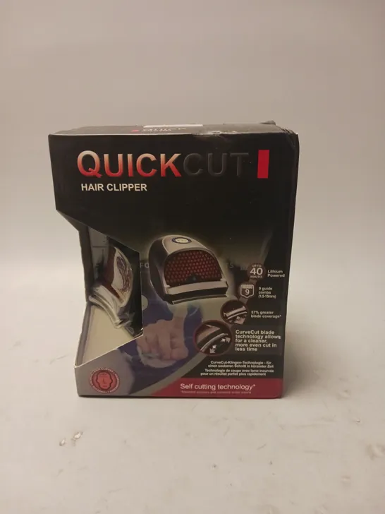 BOXED QUICKCUT HAIR CLIPPERS 