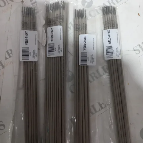 SET OF 5 WELD RIGHT E6013 ELECTRODE