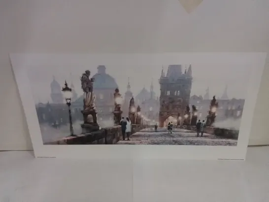 BOXED CHARLES BRIDGE BY RICHARD MCNIEL - PRINT 