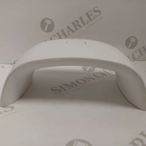 WHITE ARCHED LED NAIL HEAT LAMP