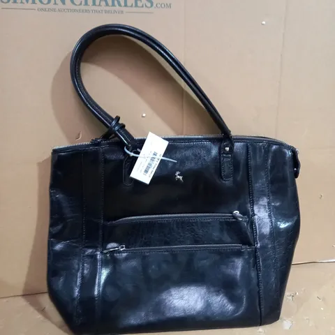 ASHMOOD LEATHER TOTE HANDBAG