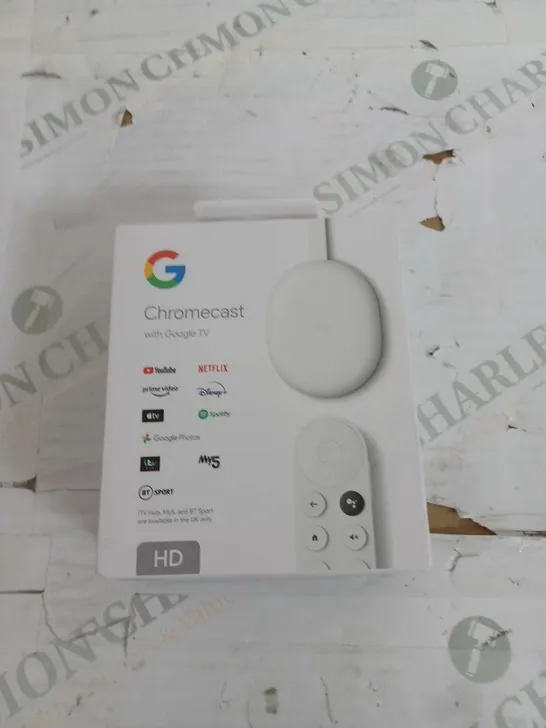 BOXED GOOGLE CHROMECAST