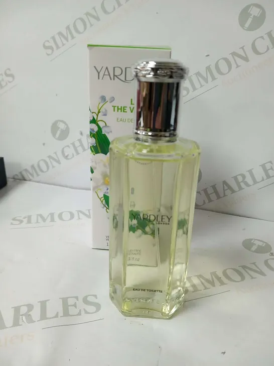 BOXED YARDLEY LILY OF THE VALLEY EAU DE TOILETTE 125ML