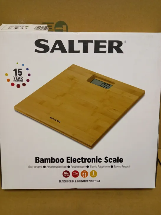 BOXED SALTER BAMBOO PERSONAL SCALE 