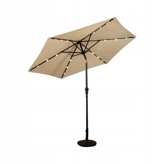 BOXED COSTWAY PARASOL IN BEIGE 