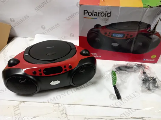 POLAROID BLUETOOTH CD BOOMBOX