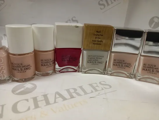 PREMIUM BRAND NAIL POLISHES APPROX. 20 ITEMS