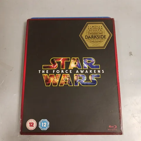 STAR WARS THE FORCE AWAKENS LIMITED EDITION DARKSIDE SLEEVE BLU-RAY 