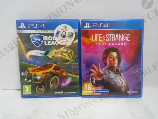 ROCKET LEAGUE + LIFE IS STRANGE TRUE COLOURS PLAYSTATION 4 GAMES