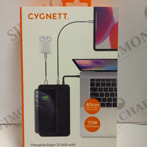 CYGNETT LAPTOP POWER BANK AND WIRELESS PHONE CHARGER