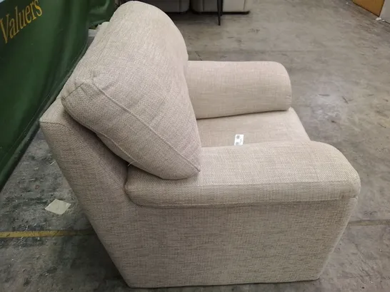 LARGE ARMCHAIR - CREAM FABRIC