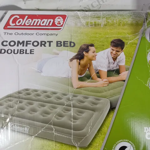 COLEMAN INFLATABLE COMFORT BED - DOUBLE