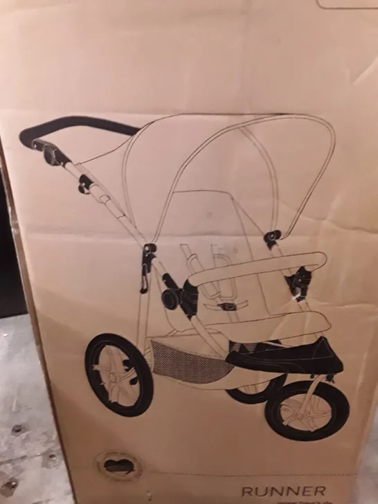 BOXED HAUCK RUNNER PUSHCHAIR  RRP £159