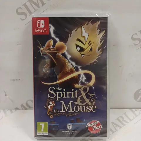 THE SPIRIT & THE MOUSE FOR THE NINTENDO SWITCH - SEALED 