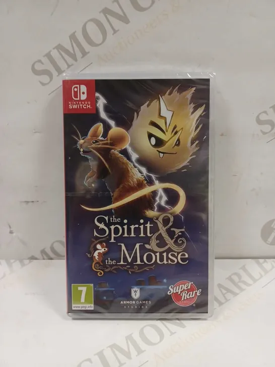 THE SPIRIT & THE MOUSE FOR THE NINTENDO SWITCH - SEALED 