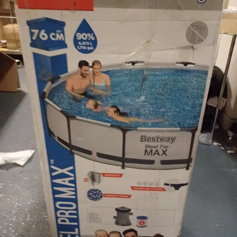 BESTWAY 12FT PRO MAX POOL WITH PUMP // COLLECTION ONLY