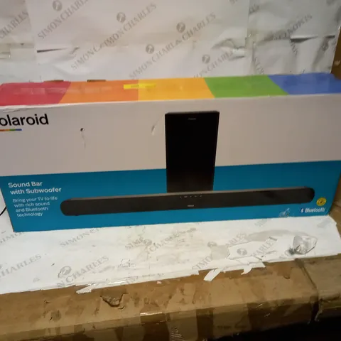 POLAROID SOUND BAR WITH SUBWOOFER 