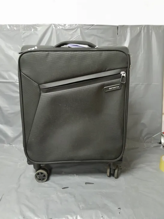 SAMSONITE LITEBEAM SPINNER 55/20 CABIN SOFTSHELL CASE-BLACK