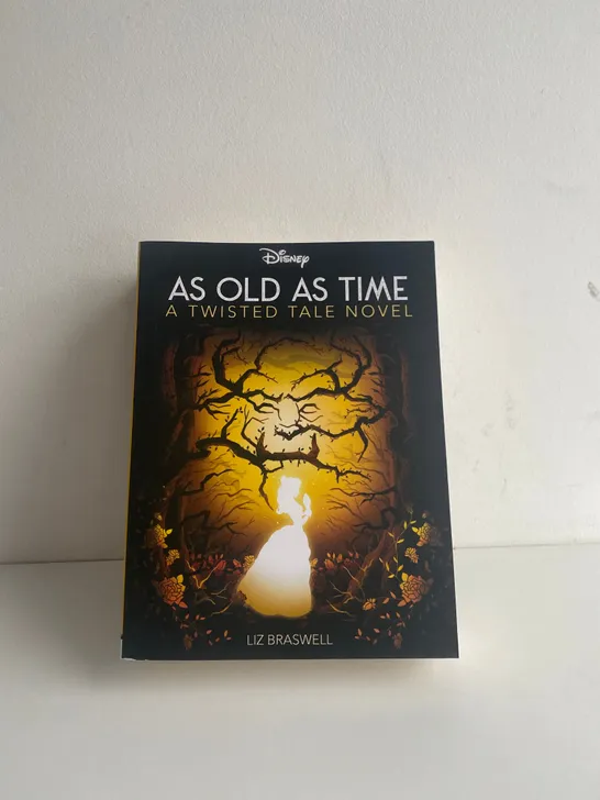 8 X DISNEY AS OLD AS TIME TWISTED TALE NOVEL BY LIZ BRASWELL