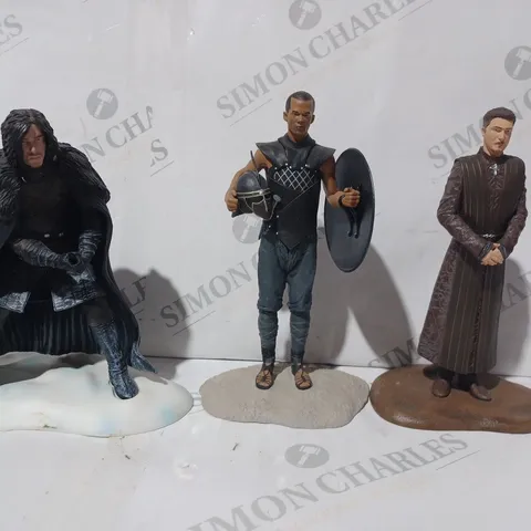 BOX OF ASSORTED GAMES OF THRONES COLLECTIBLE FIGURES