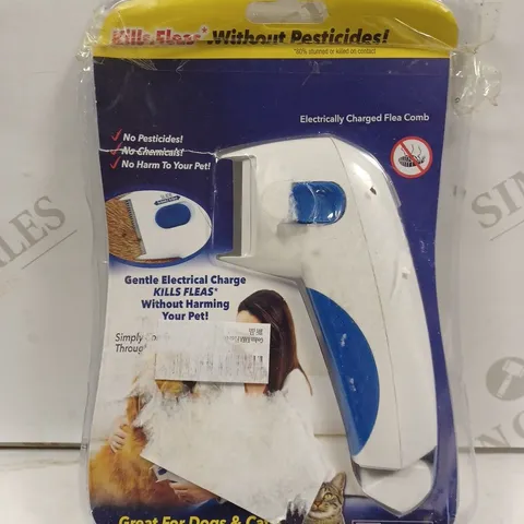 BOXED ELECTRIC LICE AND FLEAS REMOVAL COMB