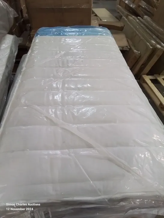 QUALITY BAGGED 3FT SINGLE AIRSPRUNG MEMORY FOAM BUNK MATTRESS RRP £259