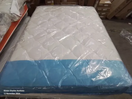 BAGGED DESIGNER DOUBLE 135CM AIRSPRUNG LUXURY QUILTED MEDIUM MATTRESS RRP £229