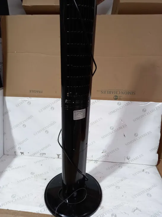 DIMPLEX MONT BLANC DXMBCF TOWER FAN IN BLACK - COLLECTION ONLY