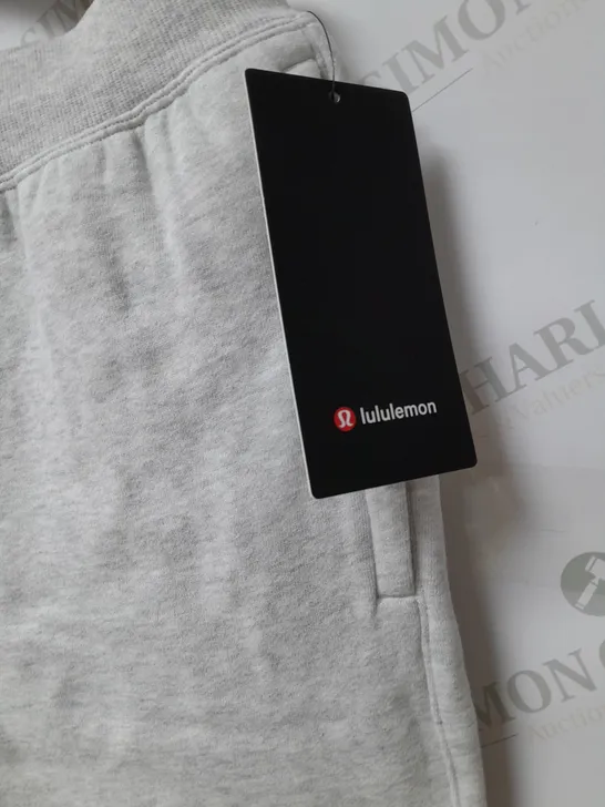 LULULEMON OVERSIZED CUFFED JOGGER IN LIGHT GREY SIZE S RRP £98