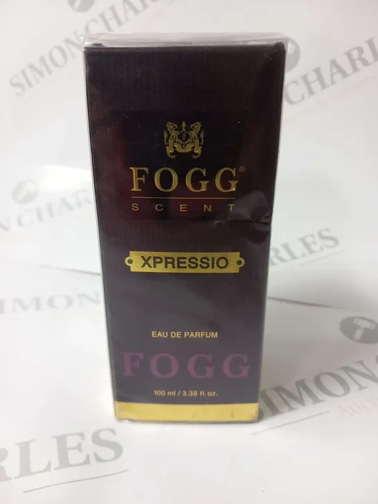 BOXED AND SEALED FOGG SCENT XPRESSIO EAU DE PARFUM 100ML